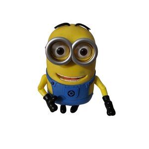 DESPICABLE ME Minion Dave Laughing Talking Universal Studio Thinkway Toy 8” Work